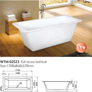 High Quality Acrylic Bathtub Wtm-02523